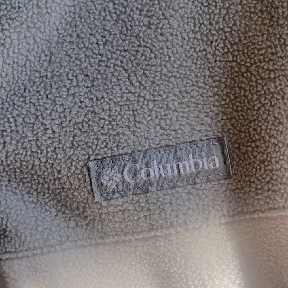 Columbia EUC 1/4 Snap Fleece in two tone Size Small - Picture 5 of 7